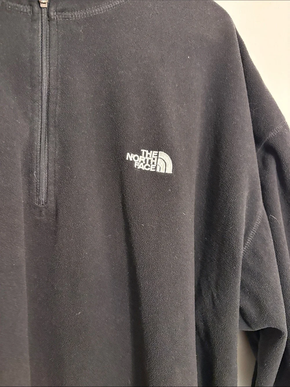 The North Face Black Half-Zip Fleece Top